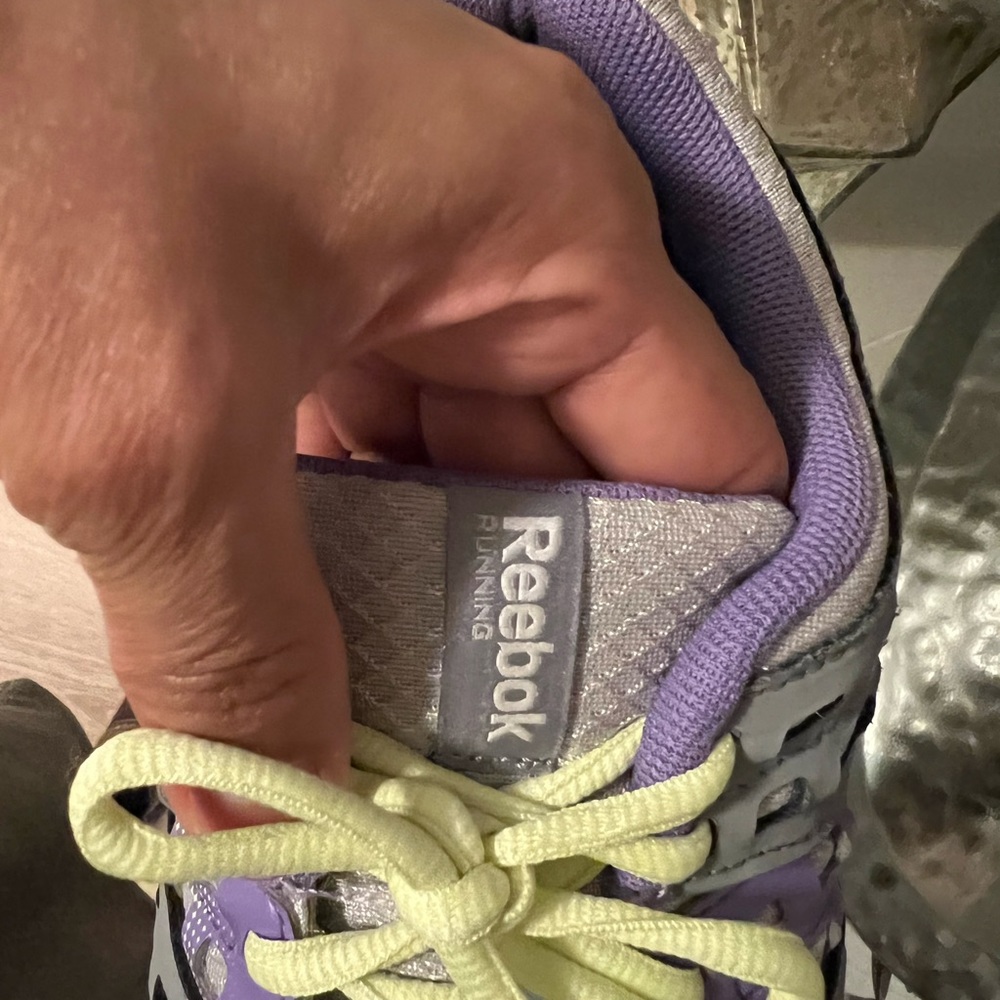 Rebook Wn’s 6 Running Memory Foam Gray Size 9 - image 8